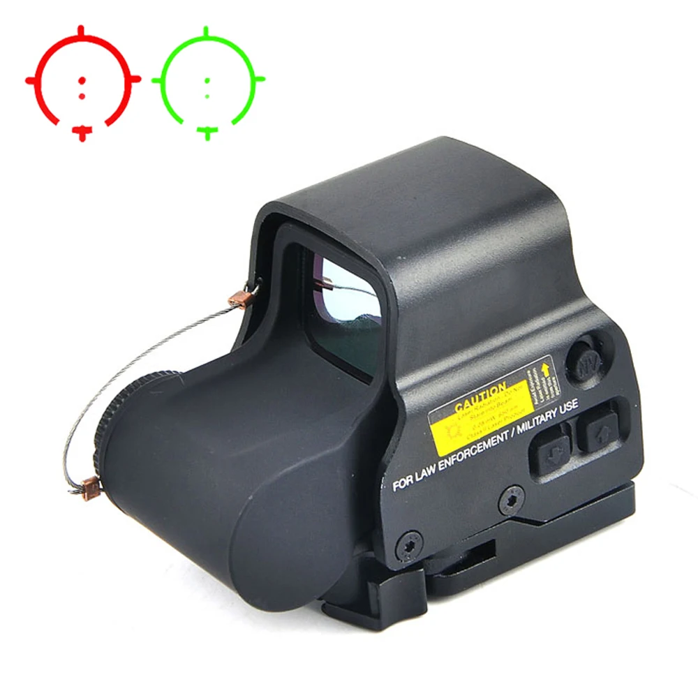 

558 Red Dot Sight Holographic Sight Red Green Dot Reflex Sight with Picatinny 20mm Quick Release Mount