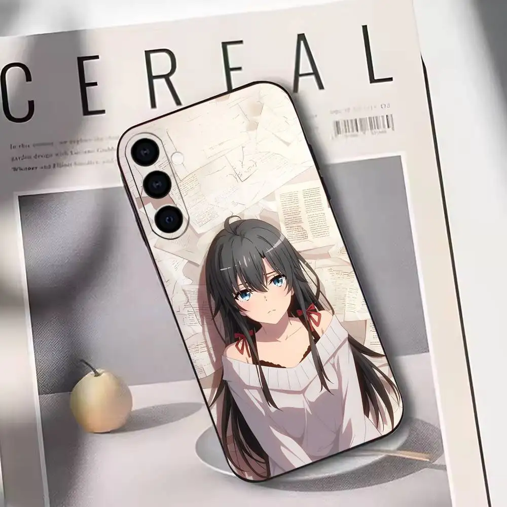 Yukino Yukinoshita  Phone Case For Samsung Galaxy A73,A72,A71,A70,A53,A52,A51,Others Soft Black Cover