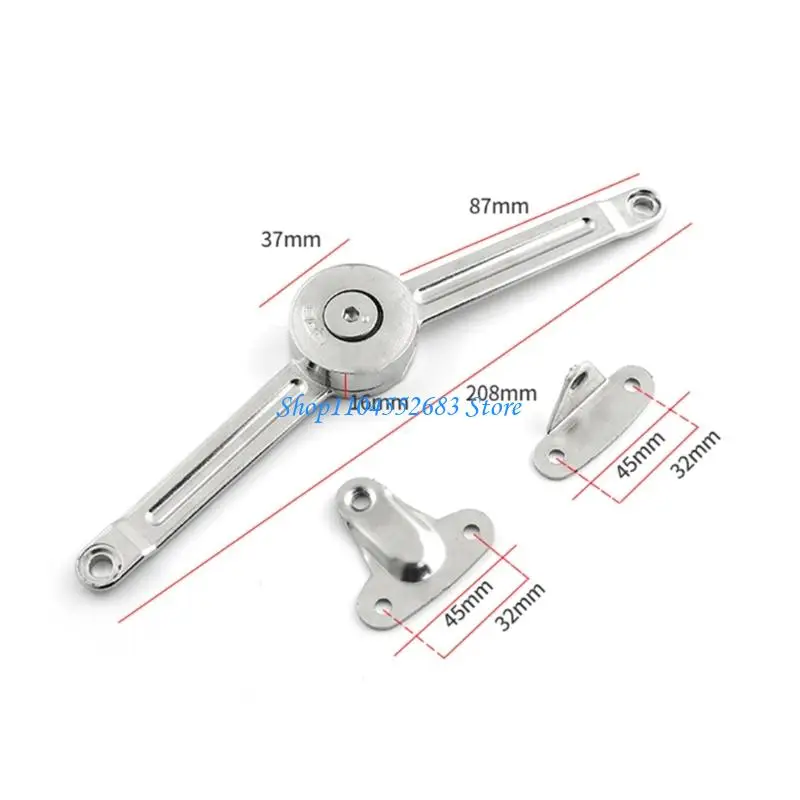 Y6GD verstelbare spanning Soft Soft Close scharnieren Deksel Verblijf voor Chest Toy Box Safe Sluitingen
