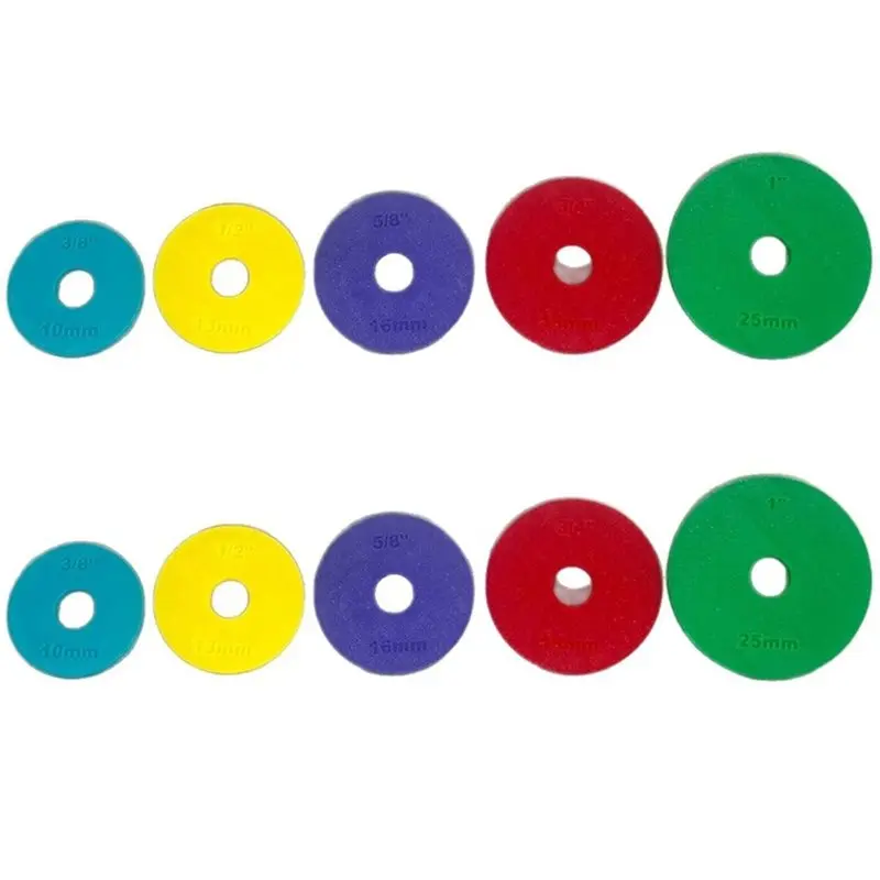AB34-Adjustable Spacer Discs 10Pcs For Cookie Dough Making Tool Dough Thickness Measuring Gauge 3/8