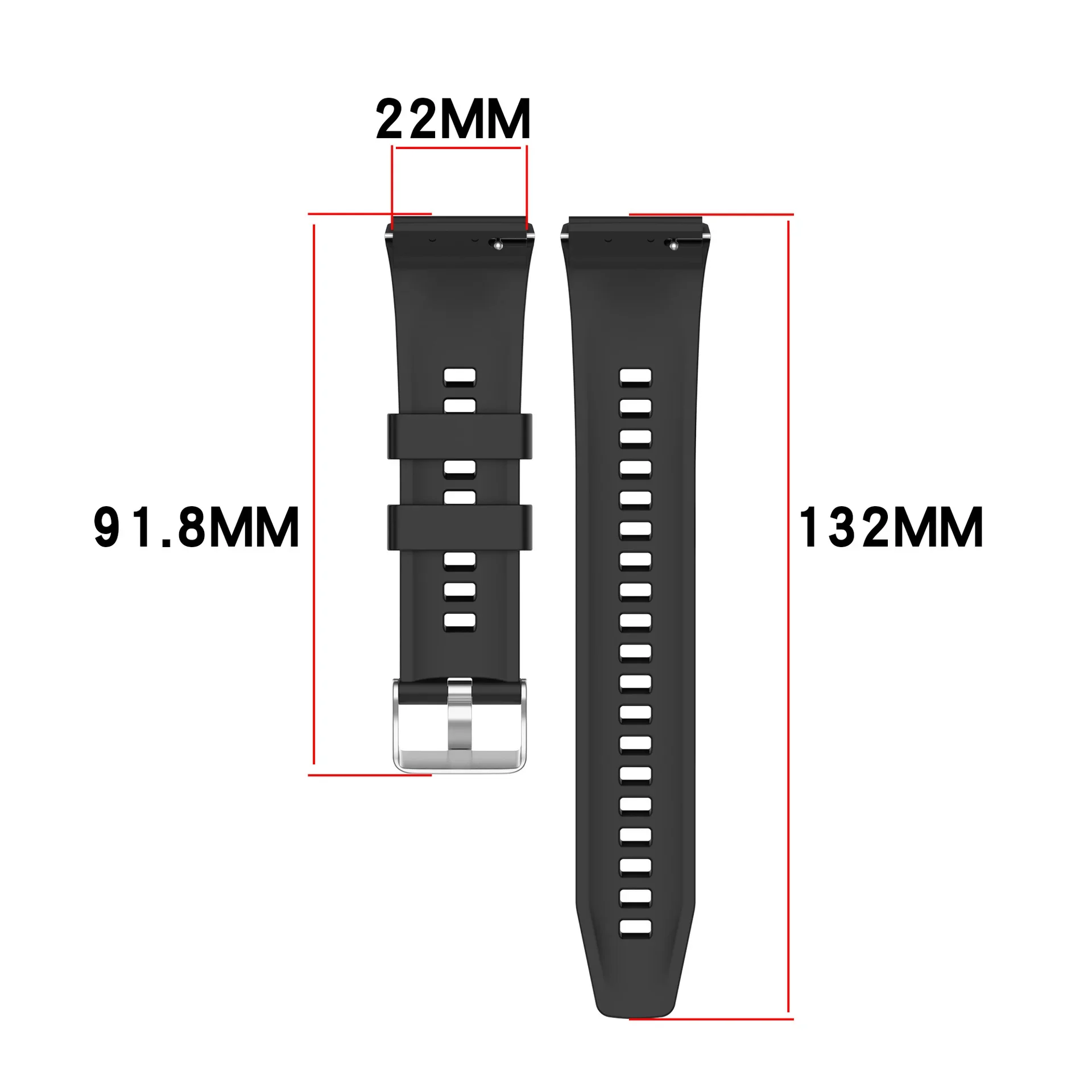 Cinturino in silicone per Huawei Watch GT6 Pro 46mm Smart Watch cinturino sportivo originale cinturino Huawei Watch GT6 Pro cinturino sostituibile