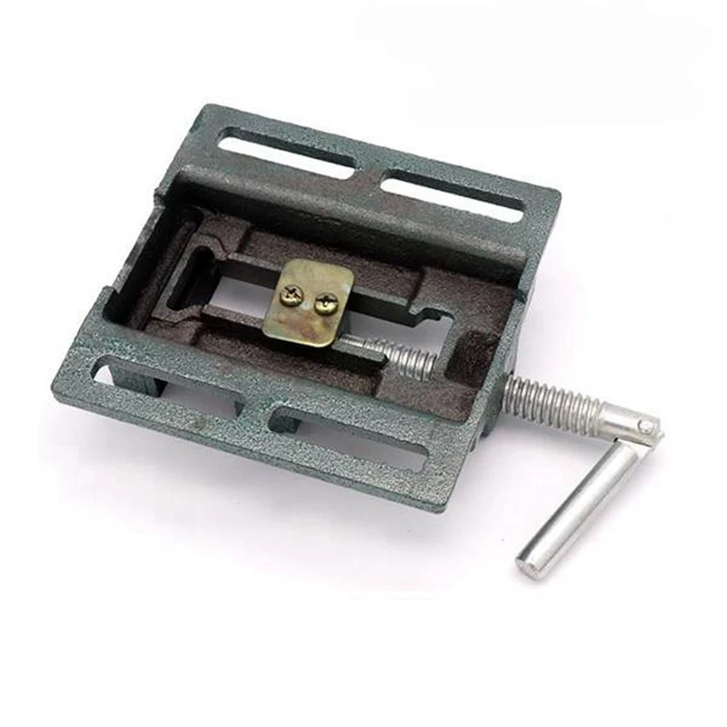 Drill Press Vise 2.5 Inch Opening Size Milling Vice Holder Bench Clamp Woodworking Clamping Vise Machine Bench Top Mount