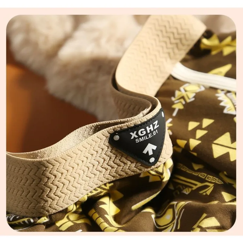 American Retro Men's Cotton Underwear Comfortable Age Reduction Cool Breathable Flat Corner National Trend Personality Boxers