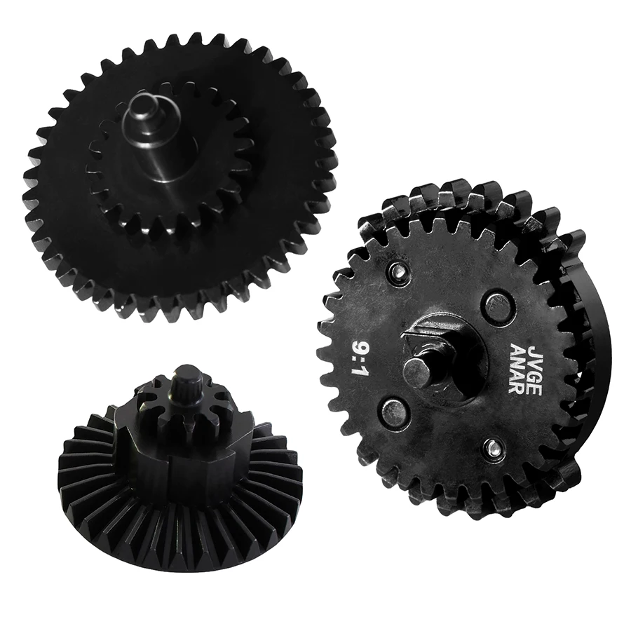 Dual Sector Gear Set (DSG) 9:1 For V2 V3 Standard Gearbox AEG CNC Airsoft Steel Gears