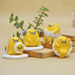 Kawaii Gashapon Sanrio Gudetama Music Figure Creativity Anime Figurine Cute Pet Gachapon Capsule Toys