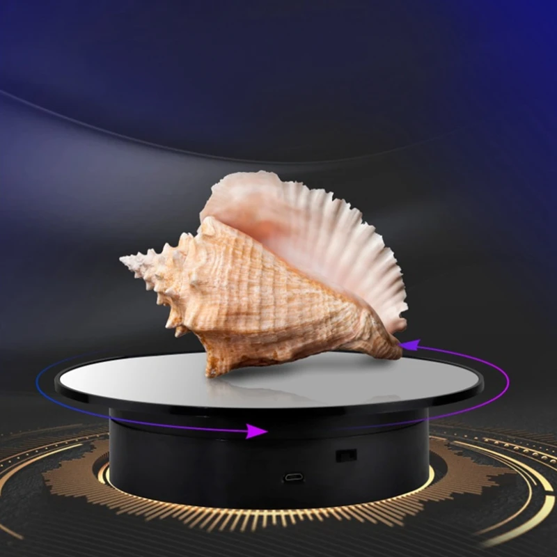 Rotating Display Stand, USB Electric Turntable, 360 Degree Electric Turntable For Photography Display