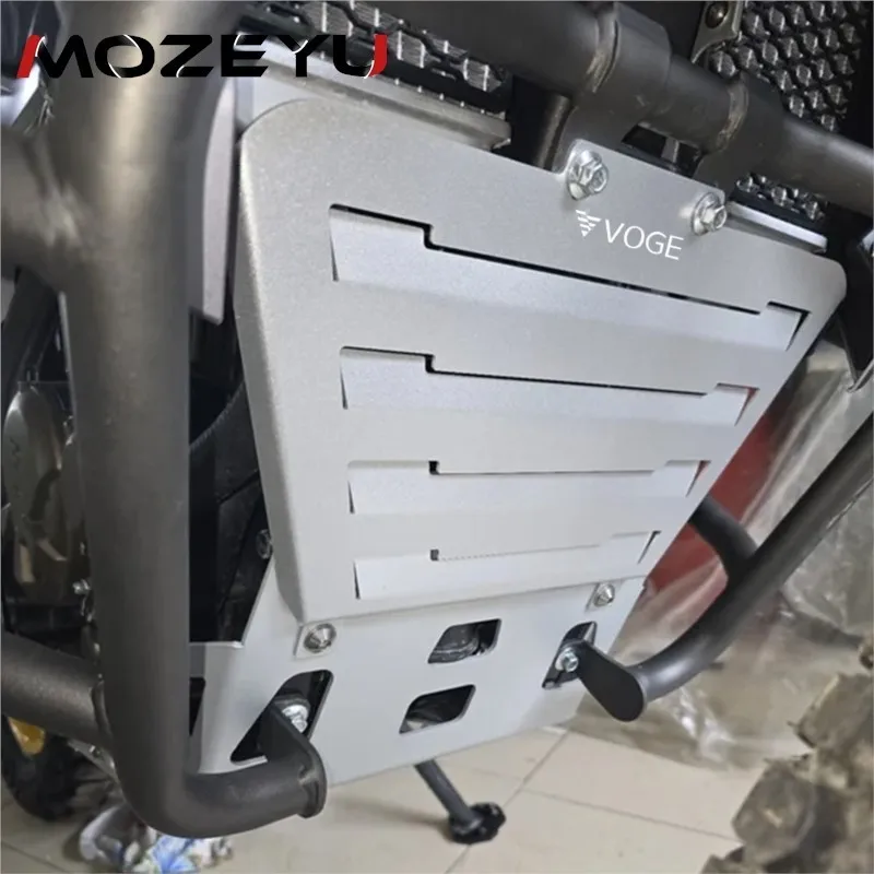 

For Loncin VOGE 300 Rally 300 GY RALLY300 2023-2026 Accessories Radiator Guard Engine Front Cover Mudguard Protector Crap Flap