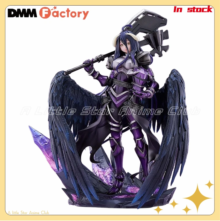 

В наличии оригинальные DMM Factory OVERLORD Albedo Hermes Trismegistus 1/7 масштабные куклы анимационные фигурки модель коллекция игрушки подарки