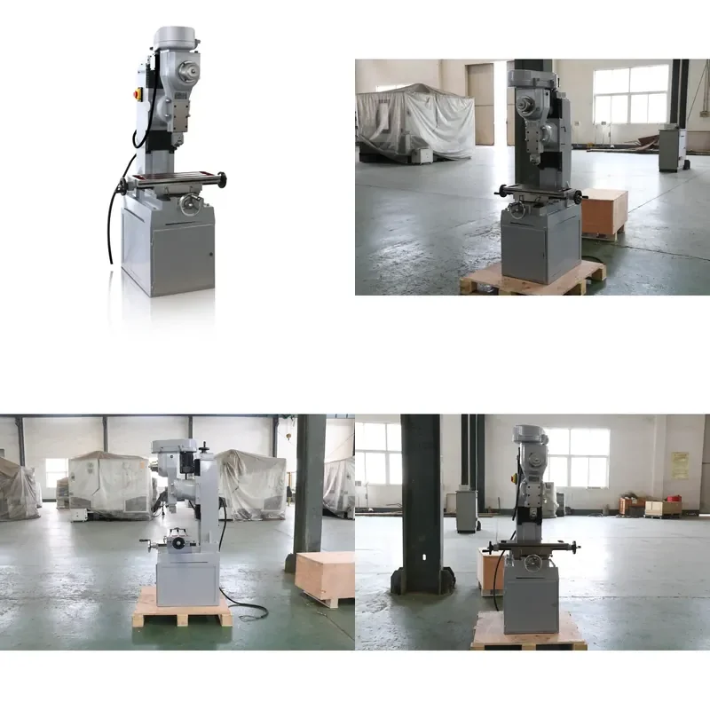 for Small Vertical Slotting Machine Metal SM100 SM125 Mini 6 Steps Spindle Speed 500x200mm Table 220V/380V 4KW 350times/min