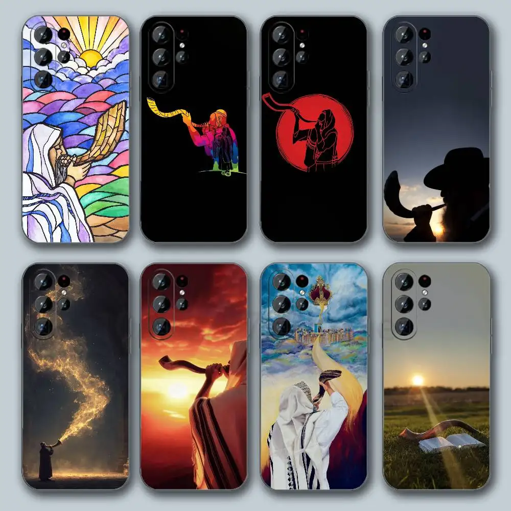 Shofar Phone Case For Samsung Galaxy S20 S30 S21 S22 S23 S24 S25 S26 Plus Ultra S Silicone Cover U