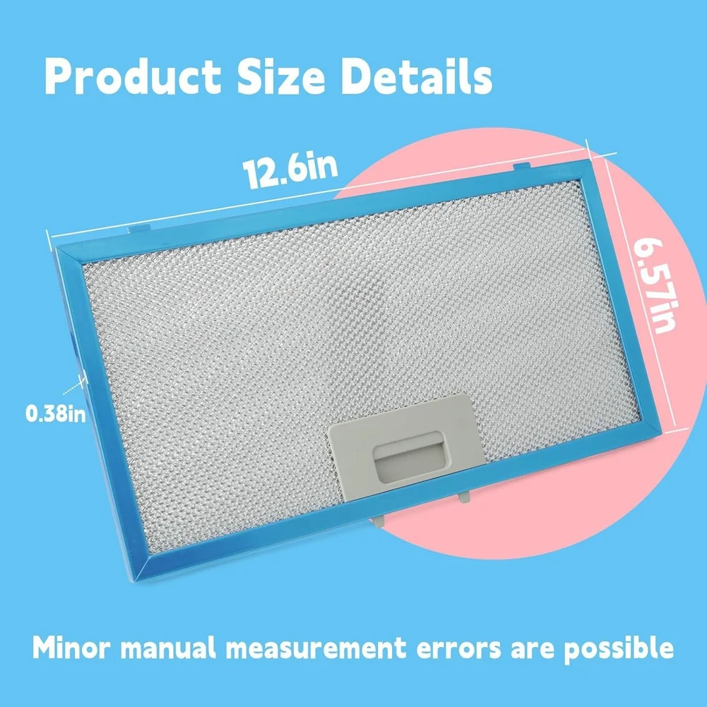 

SB08087153 Range Hood Grease Filter Compatible with For RMP1 RMPE For RMP17000 Top Mount 324mm x 170mm Dimensions