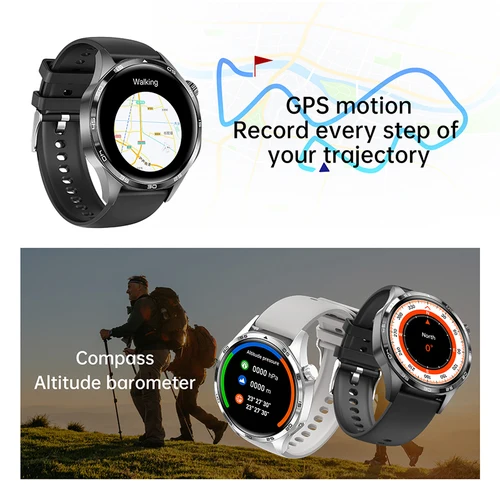 Imagen 1 del producto Para Xiaomi 2025 nuevo GPS NFC reloj inteligente hombres 360*360 pantalla AMOLED ritmo cardíaco Bluetooth llamada IP67 impermeable hombre Smartwatch