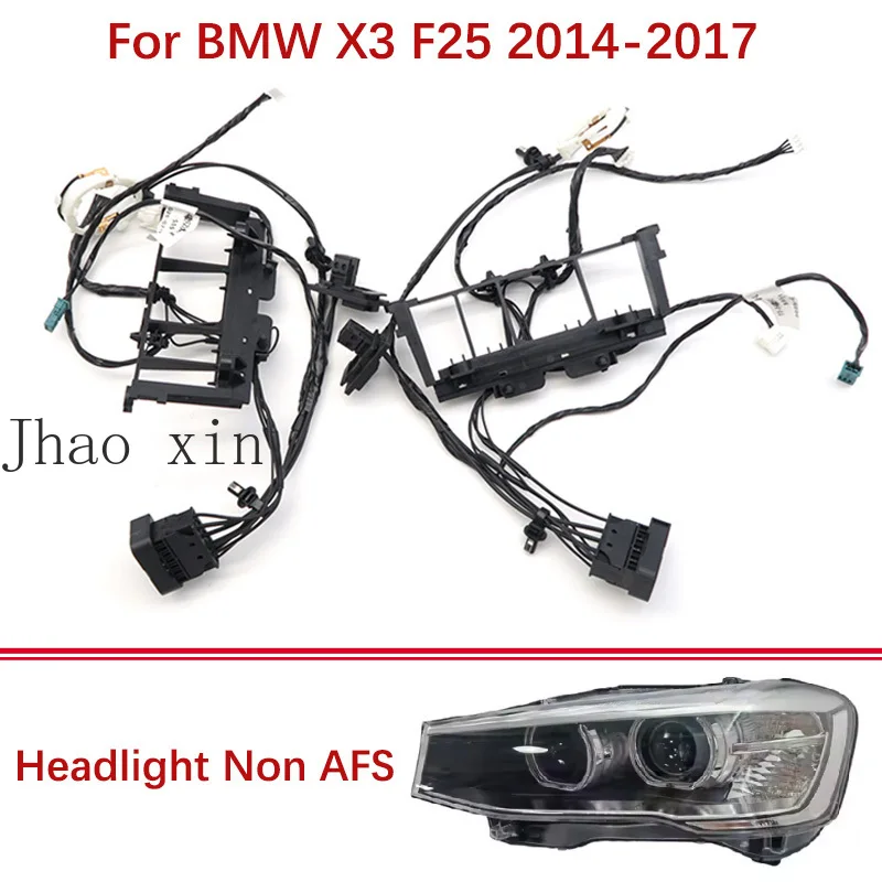 For BMW X3 F25 2014-2017 Without AFS Internal Wiring Harness Component Connector Circuit Assembly Car Headlights Wiring Harness