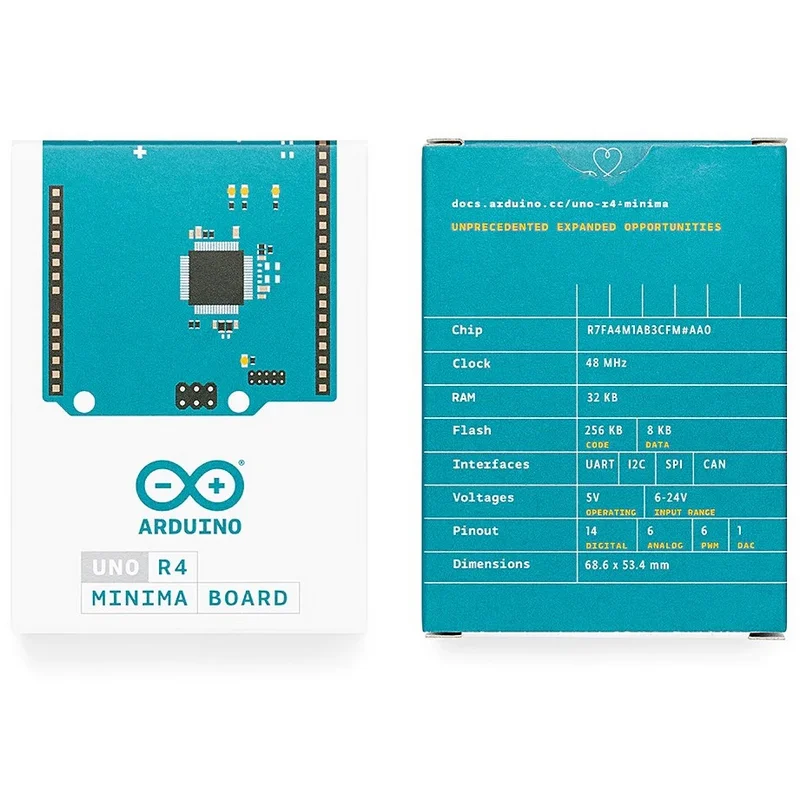 Imagem -06 - Arduino Uno r4 Minima Abx00080 Original Oficial Novo Original Autêntico Ra4m1