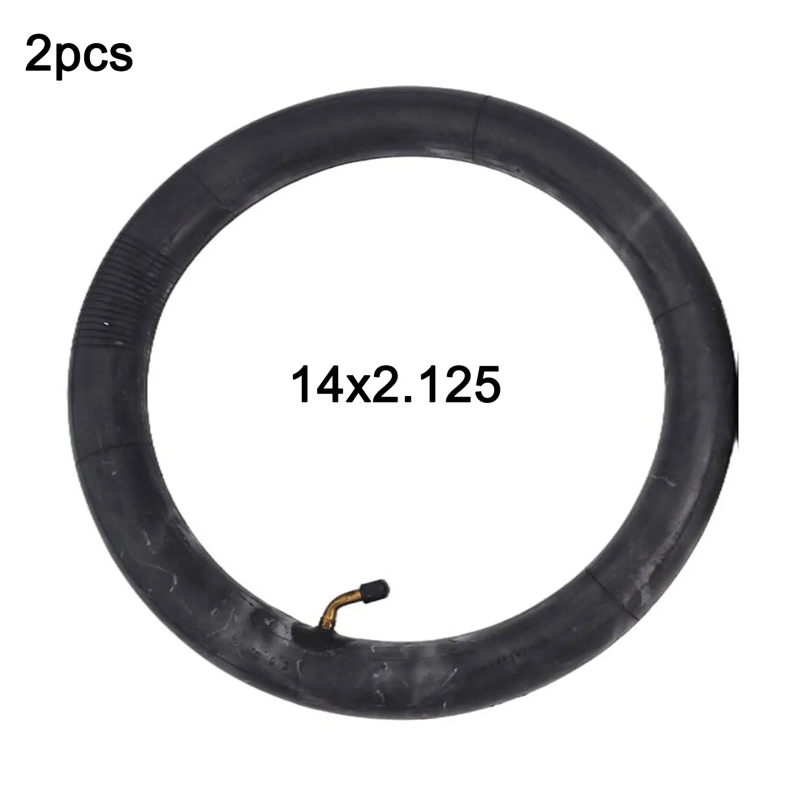 Tube Inner Tube 14x2 125 High Quality Rubber Tubes Wheelbarrow Electric Bike Metal Bent Valve For Electric Bike