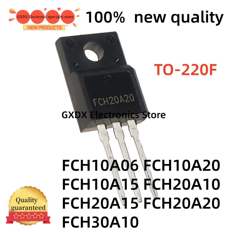 10-20 piezas 100% nuevas y de calidad FCH10A06 FCH10A20 FCH10A15 FCH20A10 FCH20A15 FCH20A20 FCH30A10 TO-220F en stock