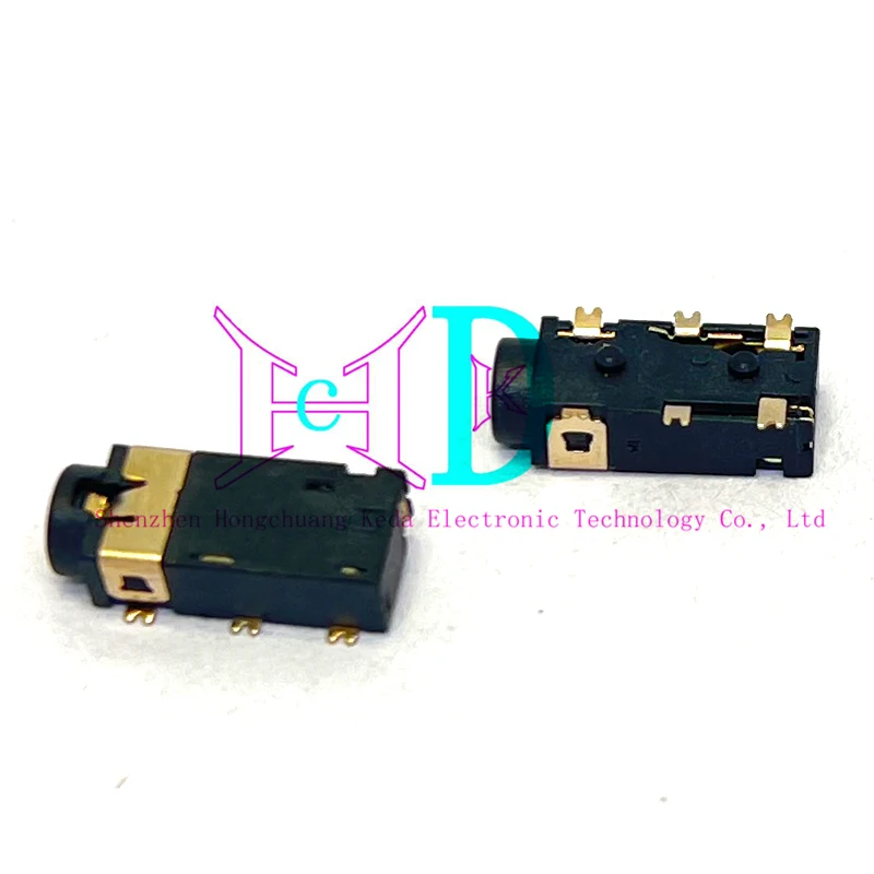5 قطعة PJ-242 2.5 مللي متر سماعة مقبس متفرع موصل سالب للصوت والفيديو 3 + 3 SMD 6P
