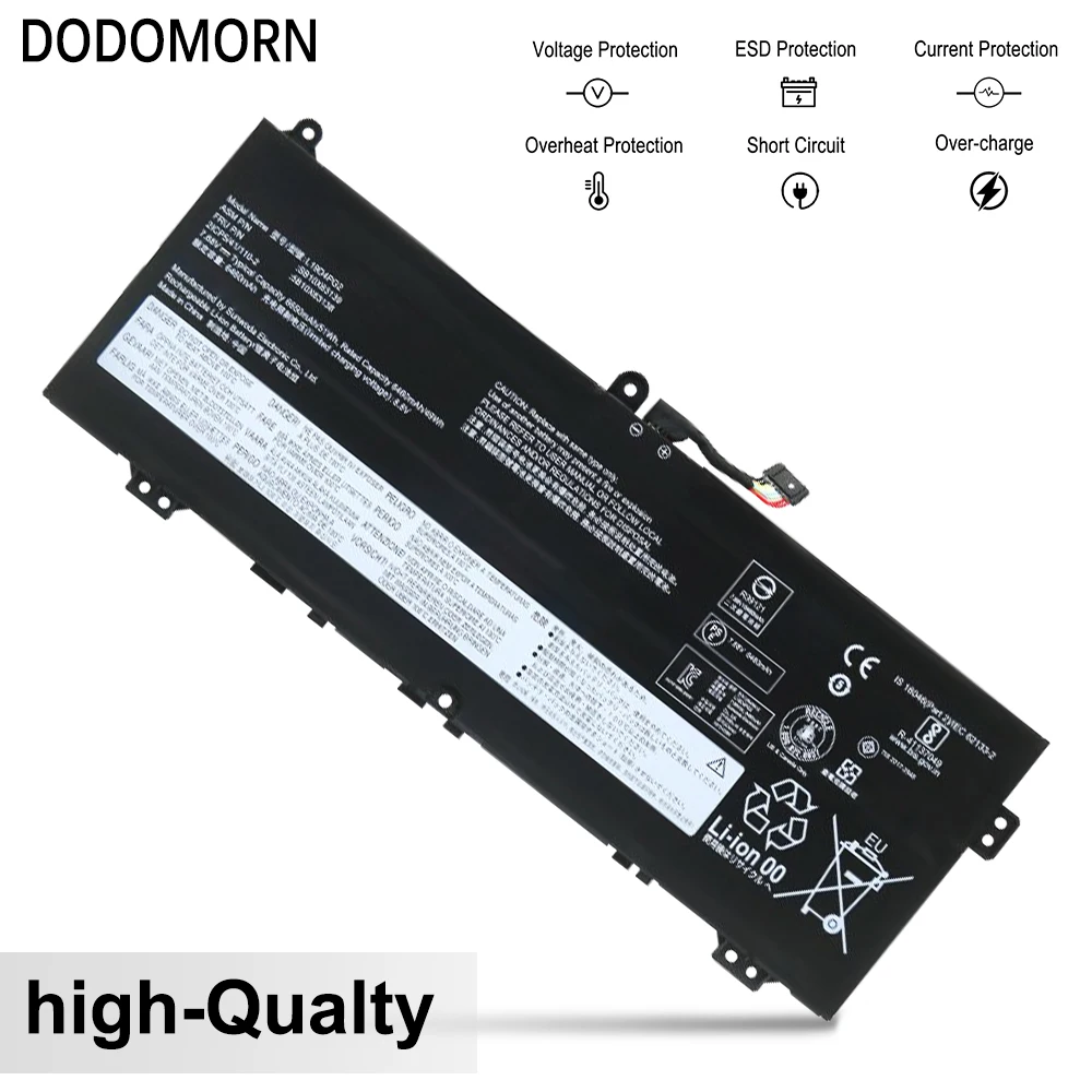 High Quality L19D4PG2 Battery For Lenovo Flex5 1470 1570 CB-13IML05 13ITL6 ThinkPad C13 Yoga Gen1 L19L4PG2 L19M4PG2 5B10X63138