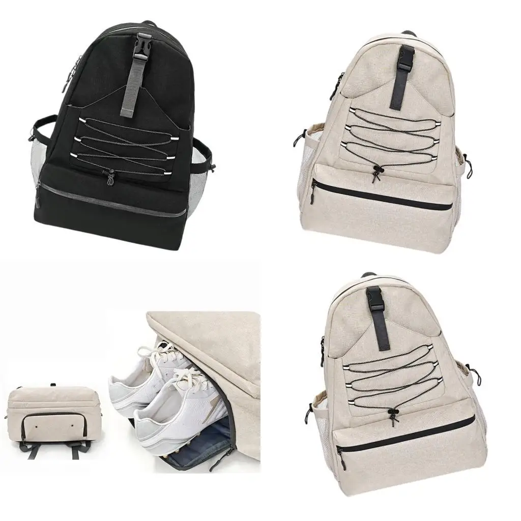 

Tennis Racket Bag Badminton Backpack Tennis Backpack Fitness Bag Tennis Bag K1YF