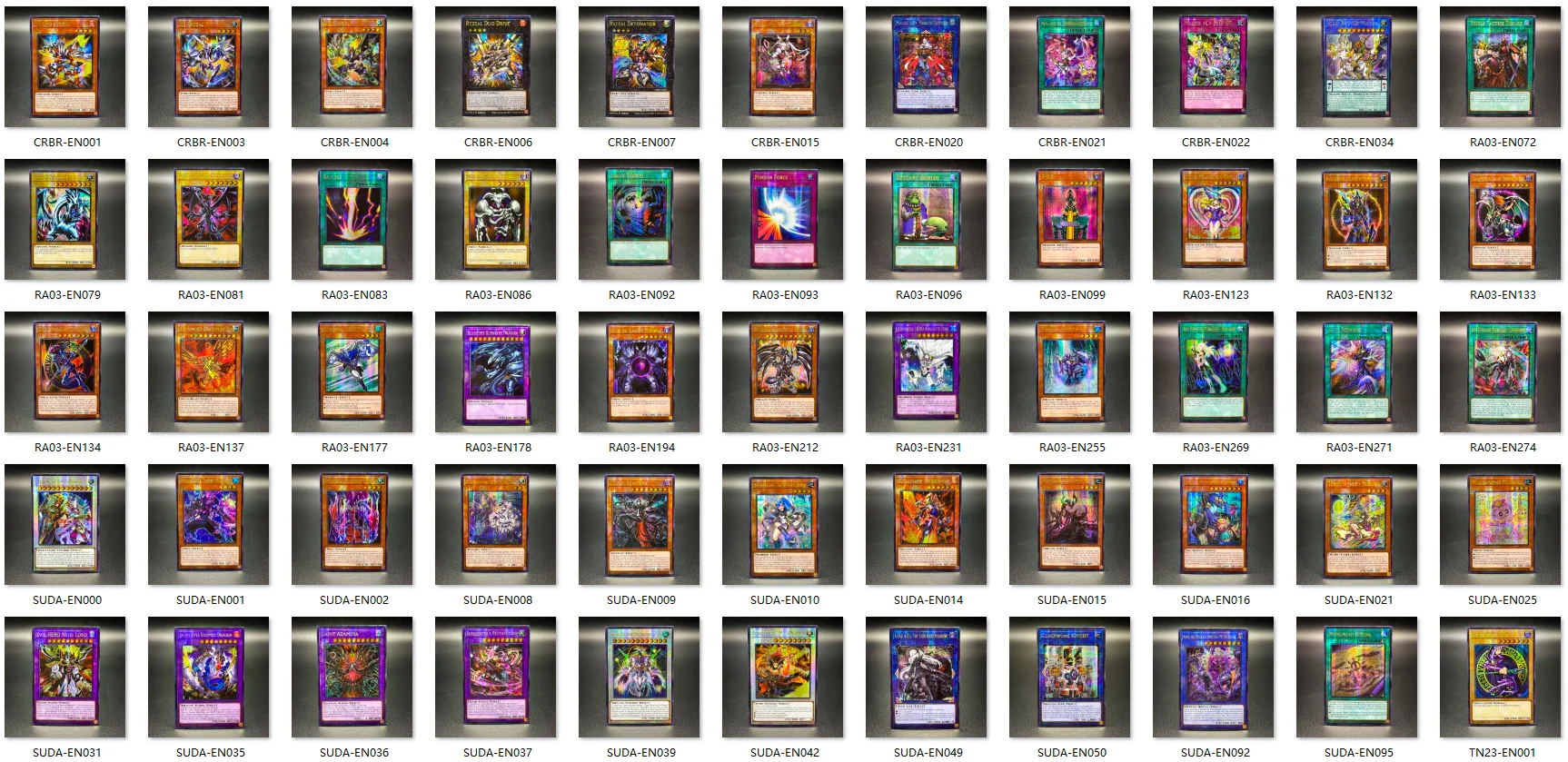 Variant: YGO FOIL 1-(55PCS)