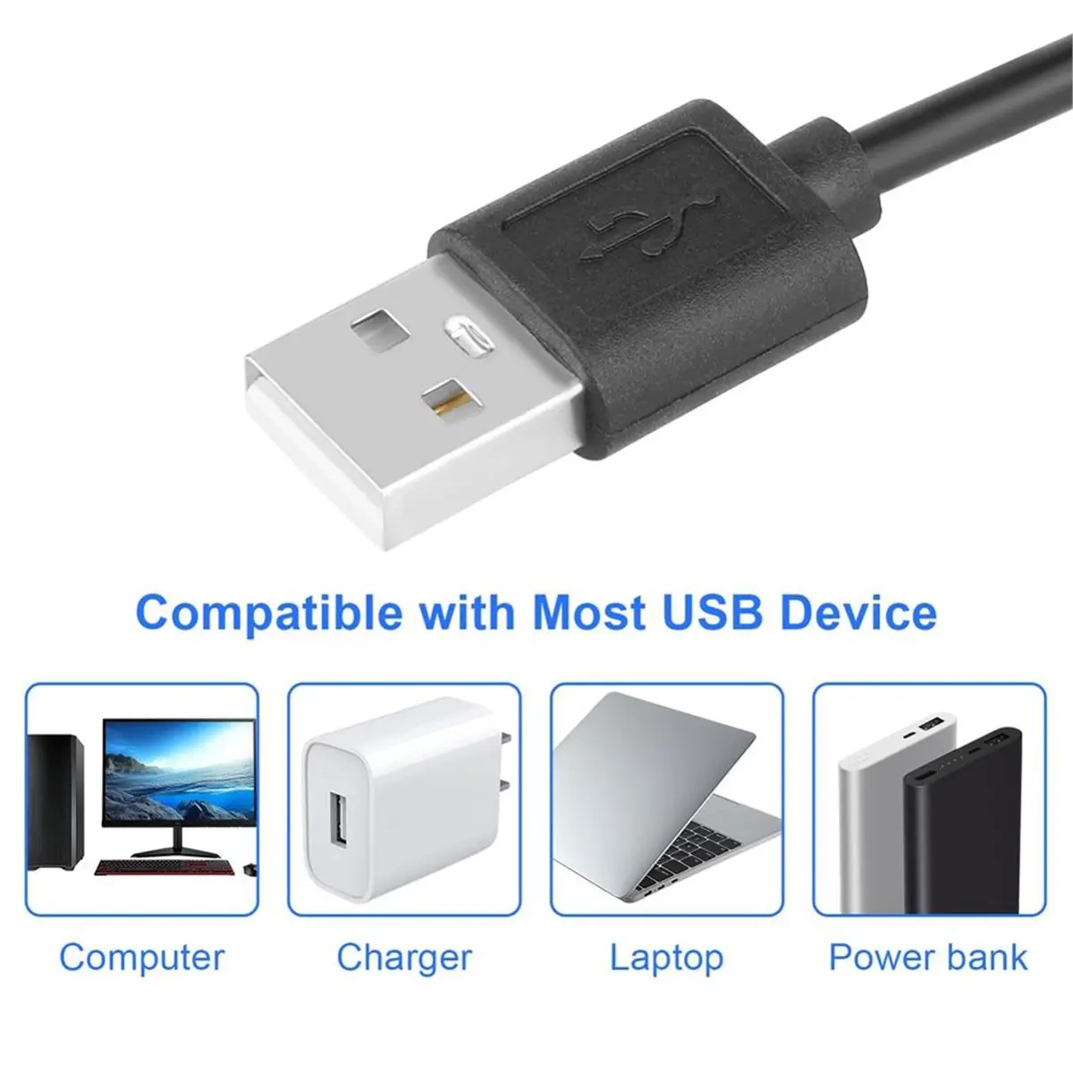 618 Mega Sale 2 Pack USB 5V to 12V 4 Pin Fan Speed Adapter Controller Supported PC Cooling Fan