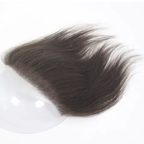 Мужской парик Eseewigs Front Men Toupee темно-коричневый 6 дюймов