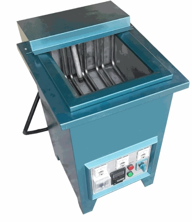 High Temperature Small Industrial  Metal Melting Furnace with Automatic Temperature Control Timing for Lead Tin Alloy