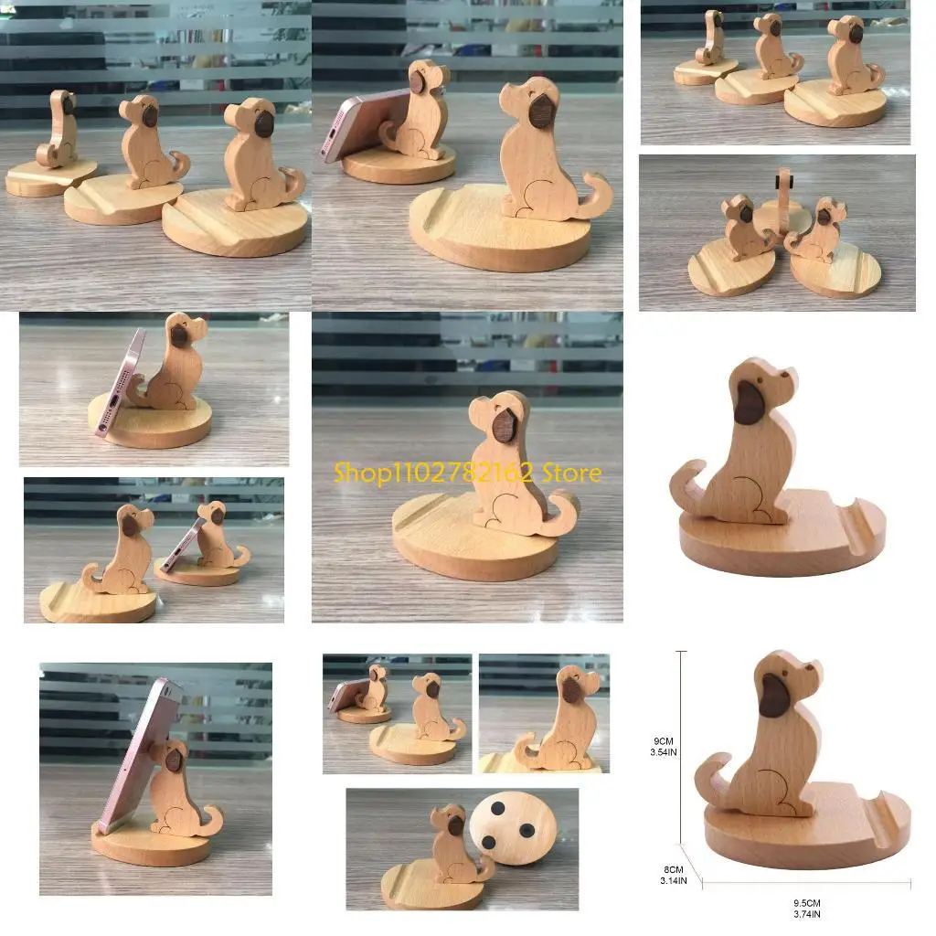 

547B Puppy Phone Stand Desktop Holder Excellent Holiday Gift for Colleagues