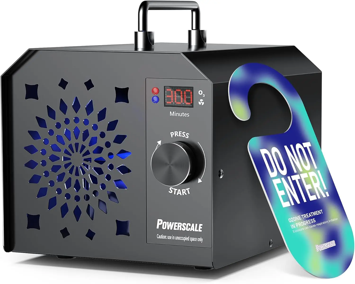 

High-Capacity Ozone Generator 90,000mg/h for Odor Removal in Home, Car, Pet Rooms - Intelligent Air Purifier