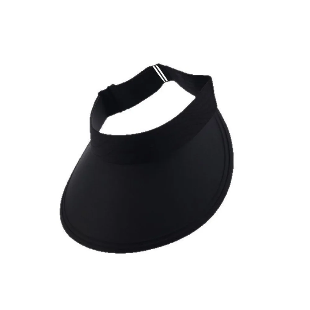 

Ice Silk Summer Seamless Sun Hat Large Brim Empty Top Sunscreen Baseball Cap Adjustable UV Protection Breathable Air Sun Hat