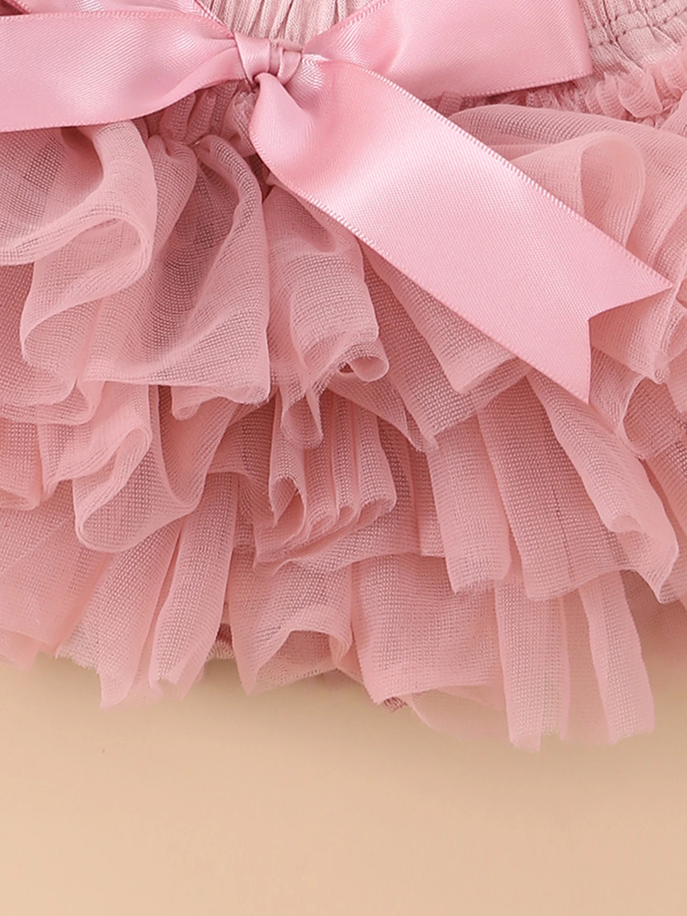 Baby Girls Tulle Bloomers Infant Newborn Diapers Cover Short Baby Girls Chiffon Ruffle Bloomer