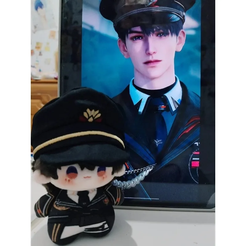 

10cm Game Love and Deepspace Clab Cute Plush Doll with Hat Keychain Pendant Cartoon Dolls Anime Peripheral Birthday Gift