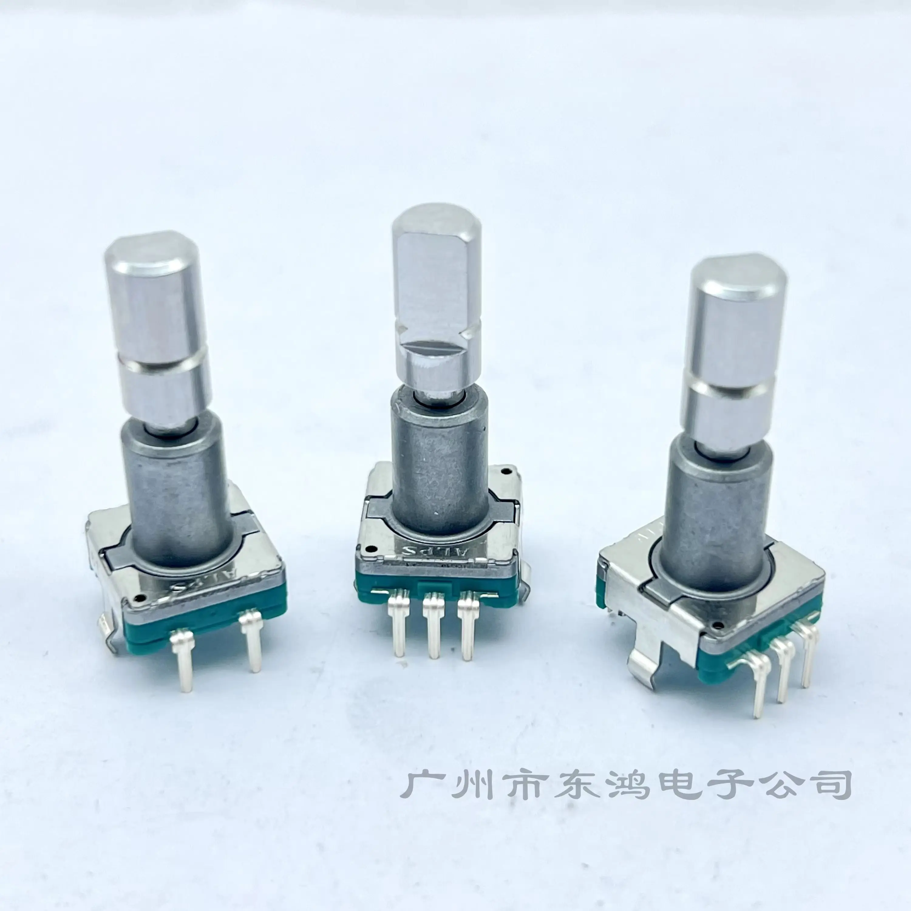 1 PCS ALPS EC11 encoder 30 positioning 15 pulse shaft length 23MM with push switch