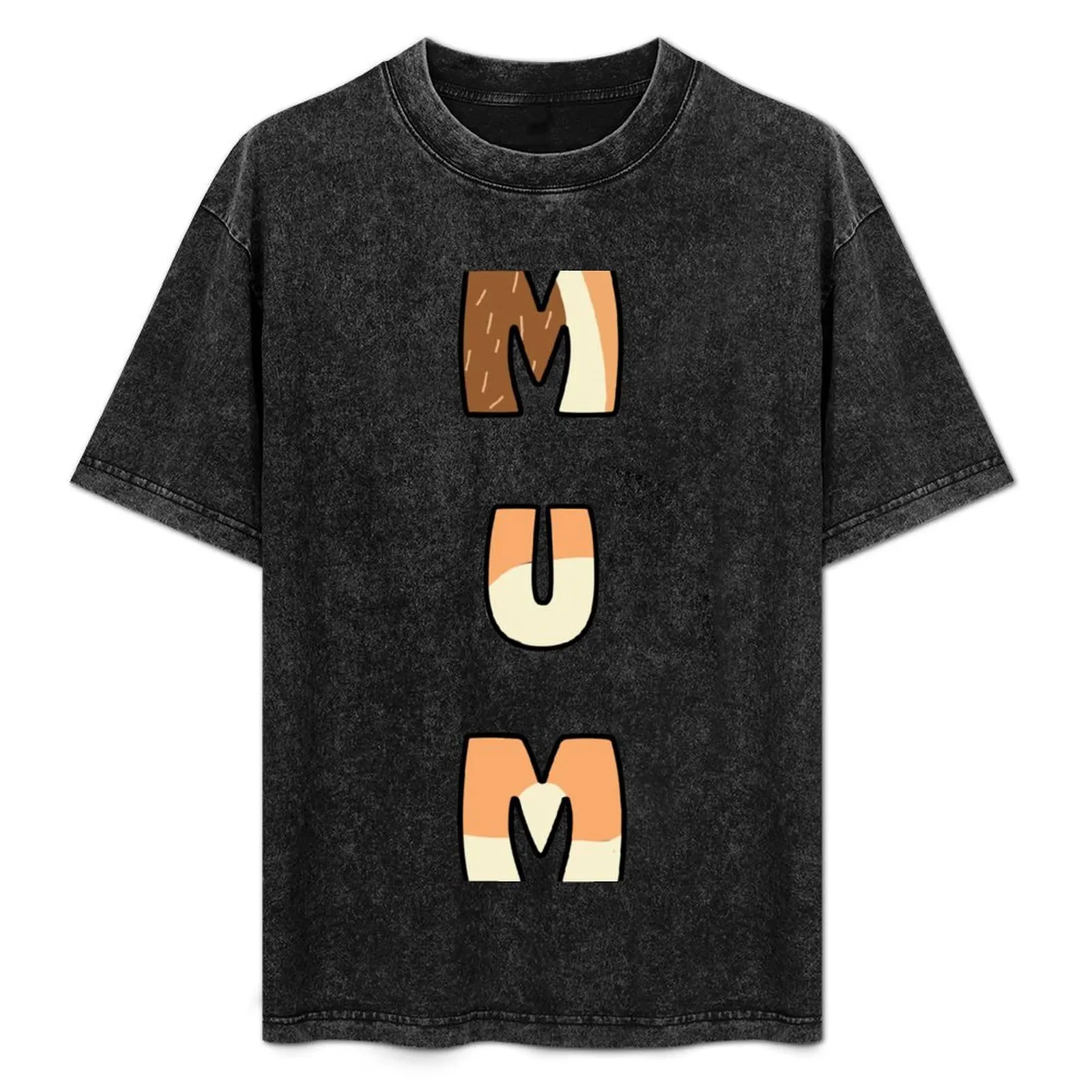 

Heeler Mum T-Shirt Basic Crew Neck Short Sleeve Top