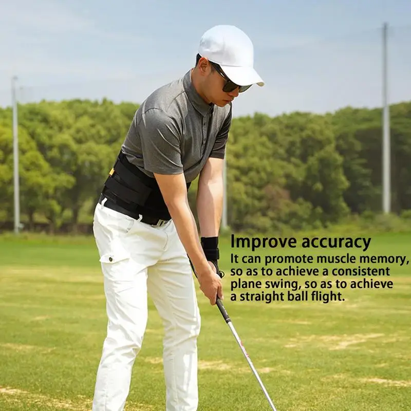 

Right-Handed Golf Trainer For Practice Golf Grip Trainer To Improve Balance Enhanced Precision Golf Trainer Swing Training Band