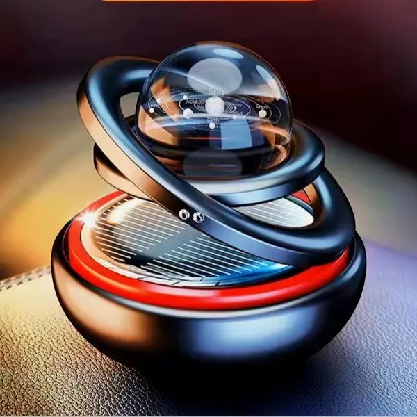 Planet Solar Car Air Freshener Rotating Auto Flavoring Diffuser Accessories Indoor Men And Women Perfume Decorative Accessorie