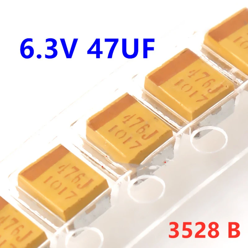 (10pcs) original 6,3 47uf 4,7 V smd Tantal kondensator a/b/c/d 25V/16V/10V/50V 1uf 220 22uf 10uf uf uf uf uf 476j 1206