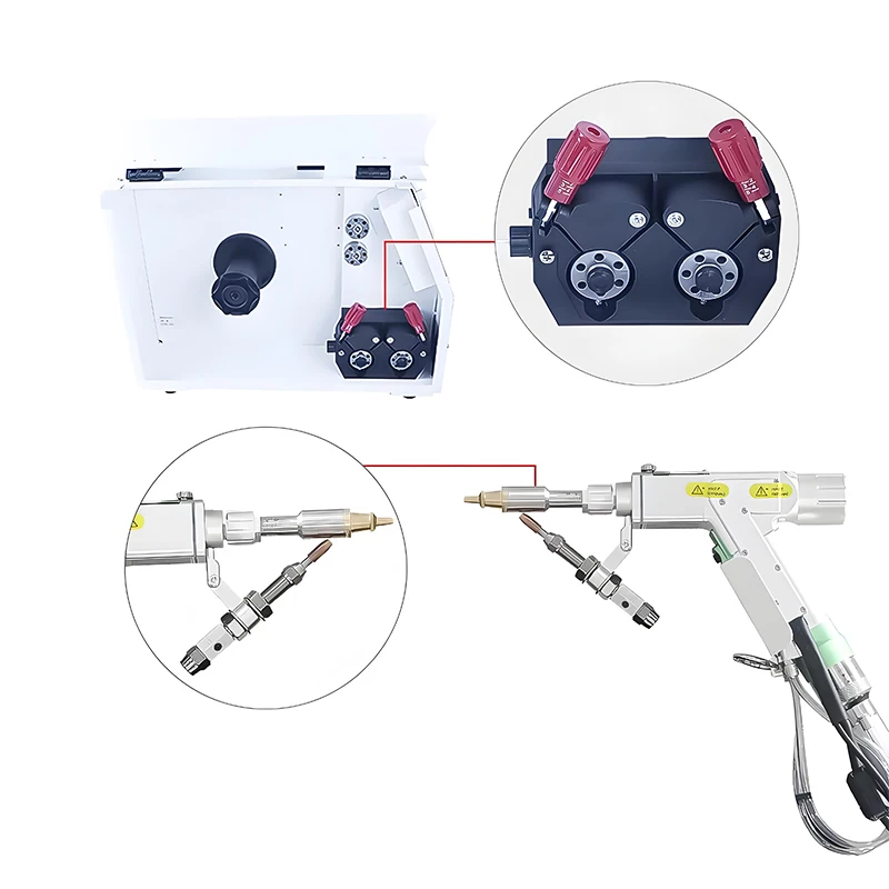 

BW101-GS Welding System New Condition Fiber Metal Machine with Cleaning Head Wire Feeder 1064nm Wavelength for Welding