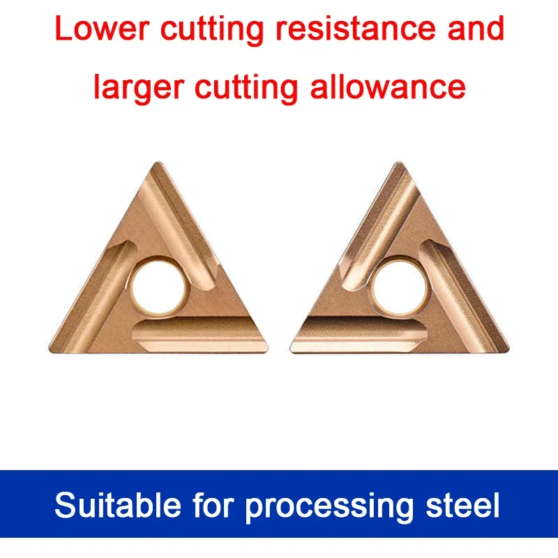 ТНМГ 160404 R-S KM240/TNMG 160408 Р-С ТНМГ 160404 L-S Rough Triangular Blade Лезвие токарного станка с ЧПУ