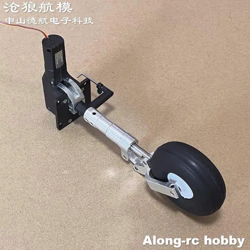 Pièce d'avion RC 135mm - 225mm, nez rétractable, amortissement, train d'atterrissage à genoux, trépied de choc à vis sans fin pour modèles d'avion 3-5kg