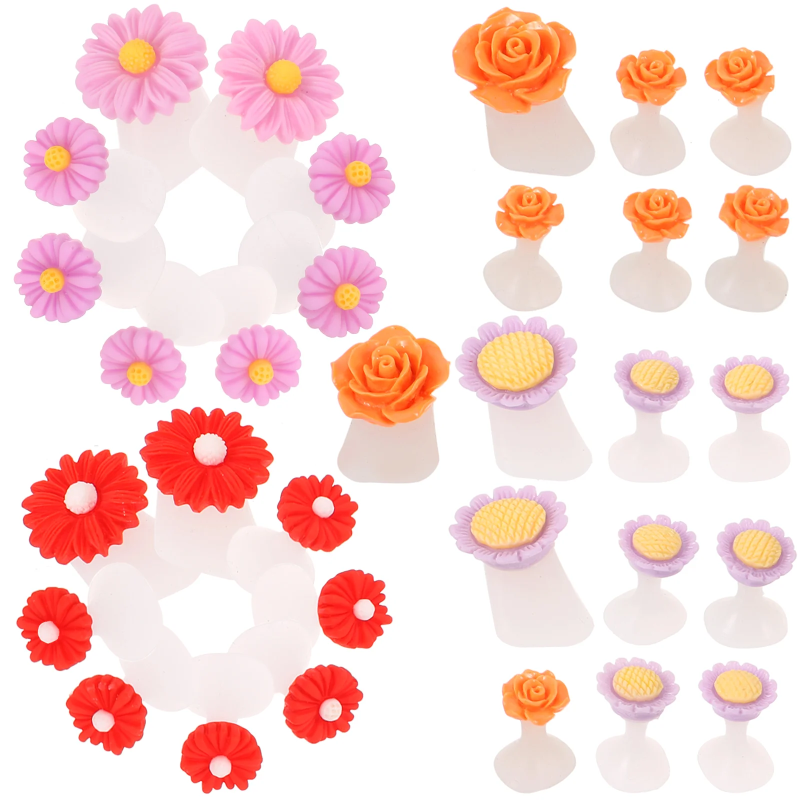 

32 Pcs Spreader Your Nail Separators for Manicure Little Toe Spacers Silicone Spreaders Women