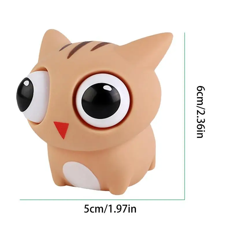 Pinch Vent Animals Funny Reduce Pressure Animals Stress Relief Funny Animals Tricky Toys Antistress Popping Out Eyes Toy