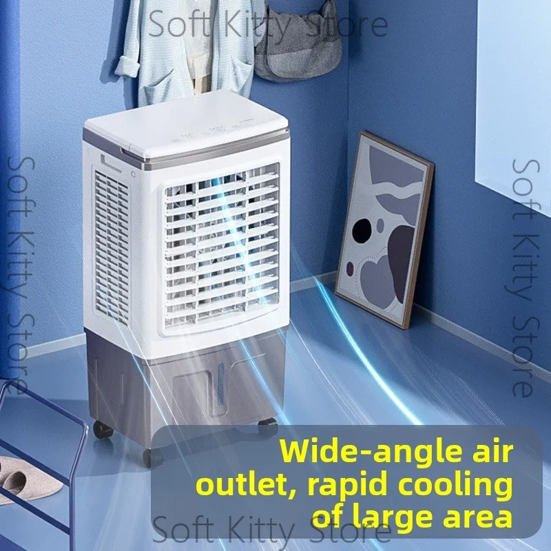 Air conditioning fan Refrigeration Household small water-added air conditioner Air conditioning fan Water cooling fan