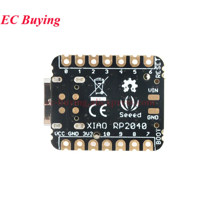 10pcs/1pc Seeed Studio XIAO RP2040 Raspberry Pi Development Board Module Seeeduino Seed For Arduino/MicroPython/CircuitPython view 6