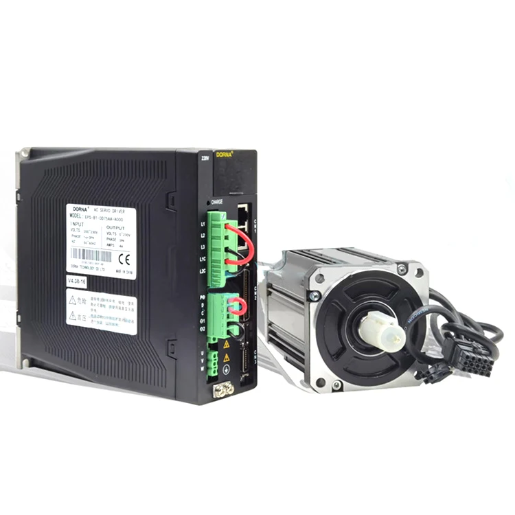 

Dorna B1 B2 M1 series 0.1kw 0.2kw 0.4kw 220v 380v ac servo motor with cable servo drive kit