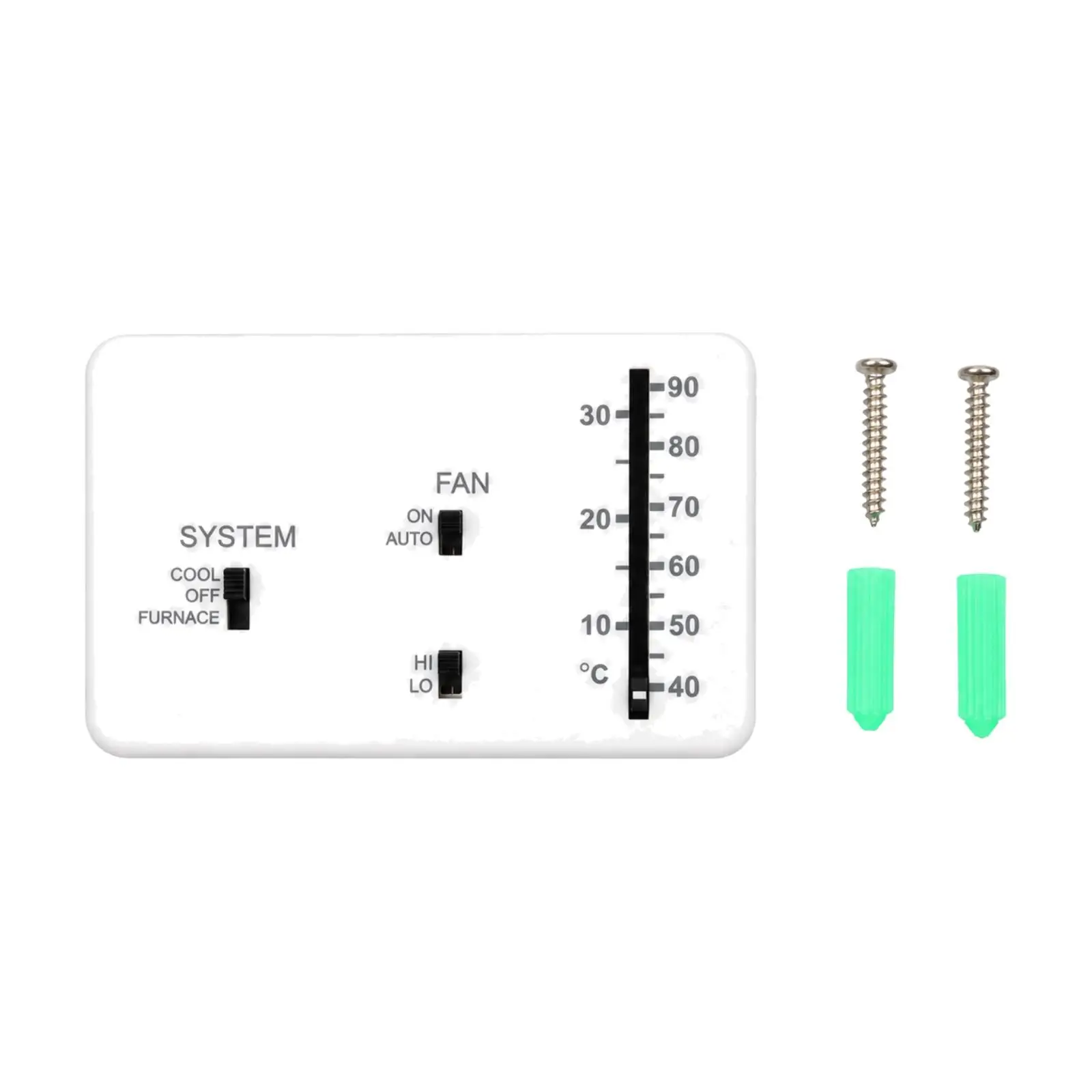 Heating and Cooling Control Unit Compact RV Thermostat Replacement High