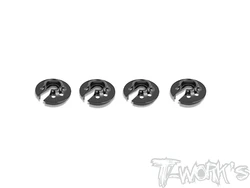 Original T works TE-X4-L Alum. Shock Spring Retainer ( For Xray X4'23 ) 4pcs Professional Rc part
