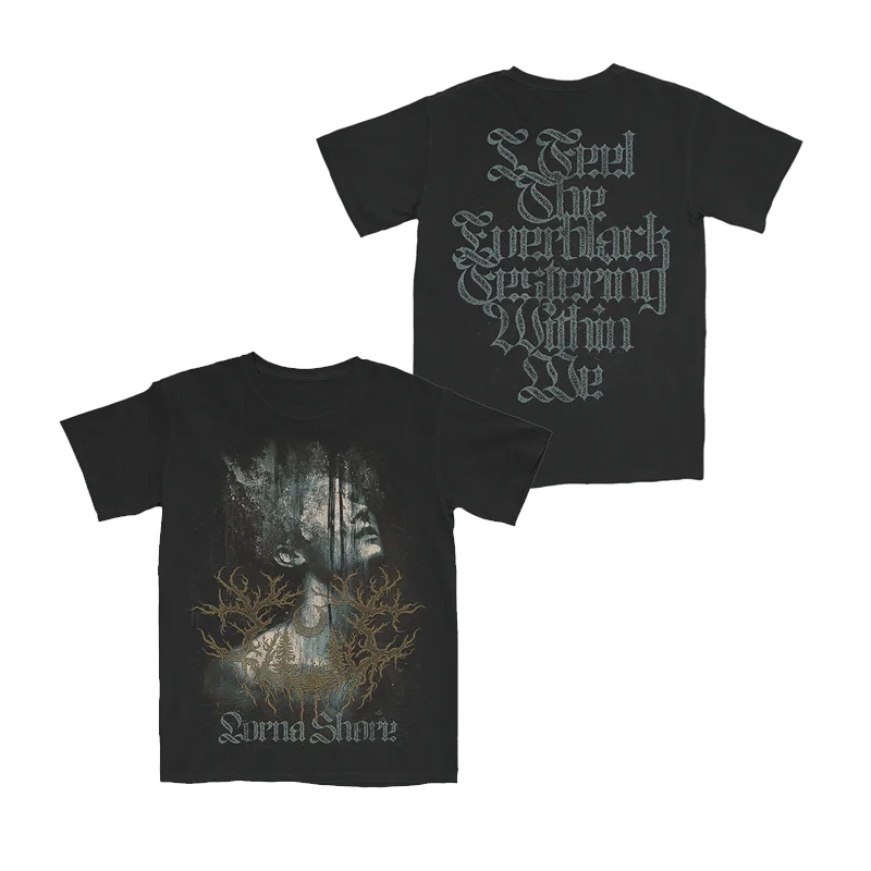 Portrait LORNA SHORE Coast Band Gothic Metal Core Dark Rock T-Shirt 100% Cotton Graphic Tee Men Women Summer Streetwear Top