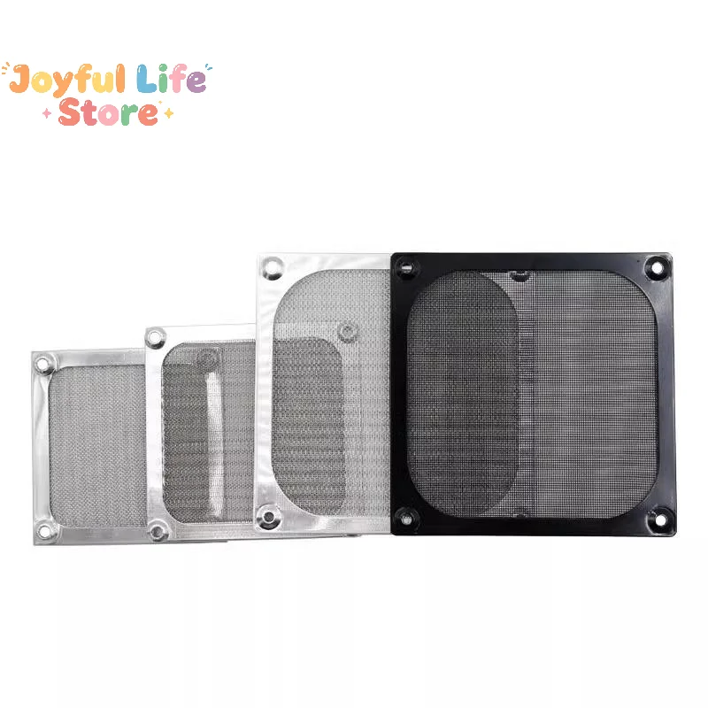 Hot 60mm 80mm 90mm 120mm PC Chassis Cooling Fan Dust Filter Magnet Dustproof Mesh Cover Computer Chassis Net Guard With Hole