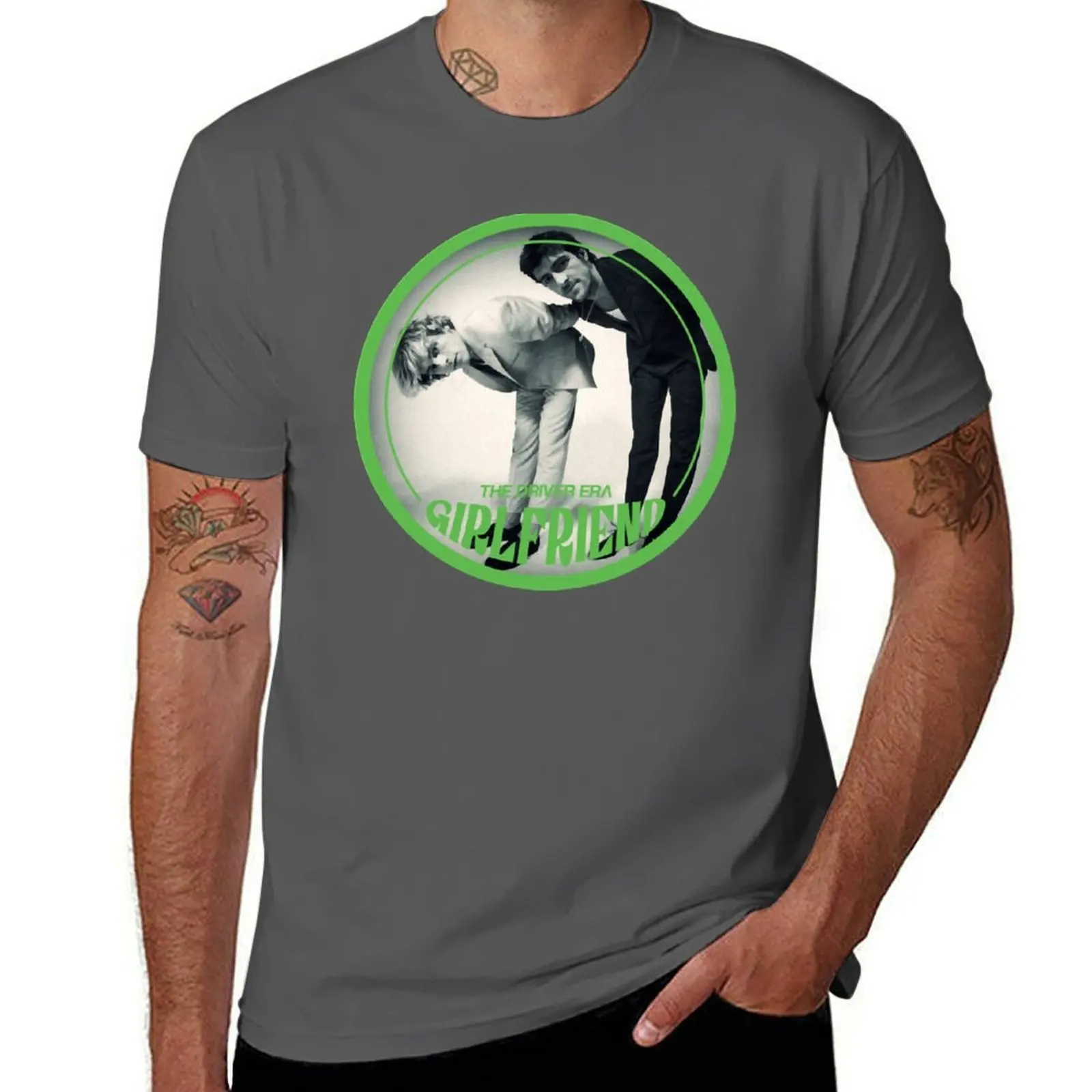 

The Driver Era & Girlfriend T-Shirt Everyday Wear Basic Short Sleeve Top